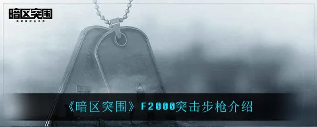 《暗区突围》F2000突击步枪介绍