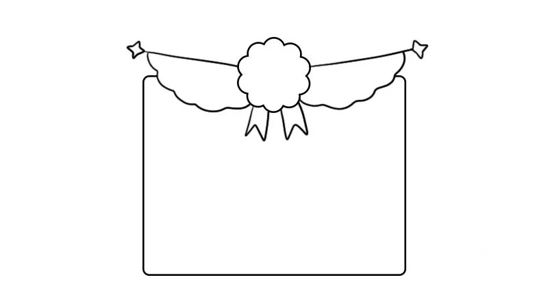 奖状简笔画图片大全