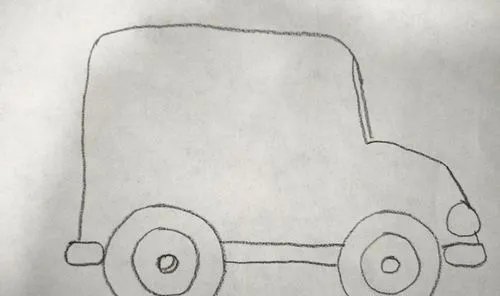 军车图片简笔画