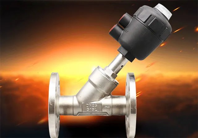 气动角座阀工作原理和作用 气动角座阀安装及使用注意