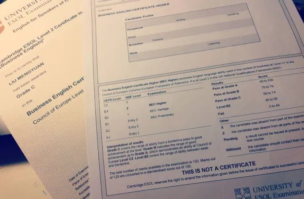 BEC考试报名官网