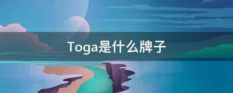 Toga是什么牌子