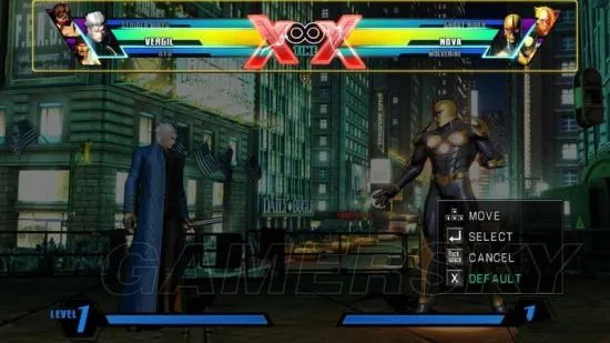 《漫画英雄VS卡普空3》图文攻略 出招表及连续技任务图文攻略