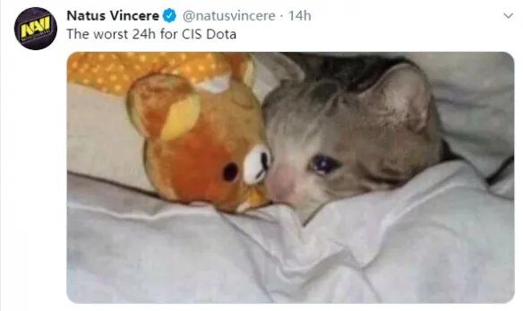 DOTA2比赛Ti9昨日VP遭淘汰Lil发文庆祝 被踢怨念得以宣泄