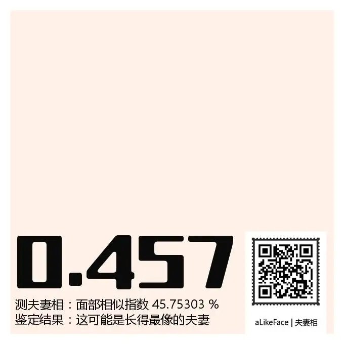 测夫妻相的在线测试，测试一下夫妻相