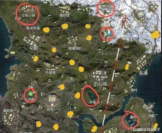 《和平精英》上分必备攻略 全地图资源分析与汇总