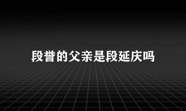 段誉的父亲是段延庆吗