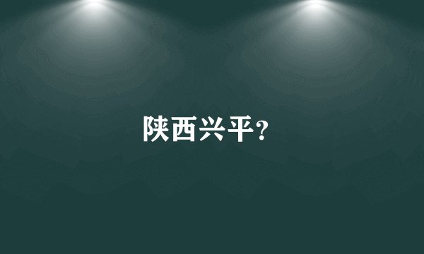 陕西兴平?
