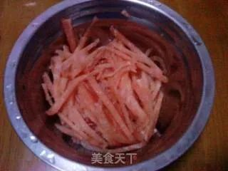 清清爽爽——萝卜丝炒肉