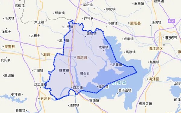 泗洪是不是江苏省的