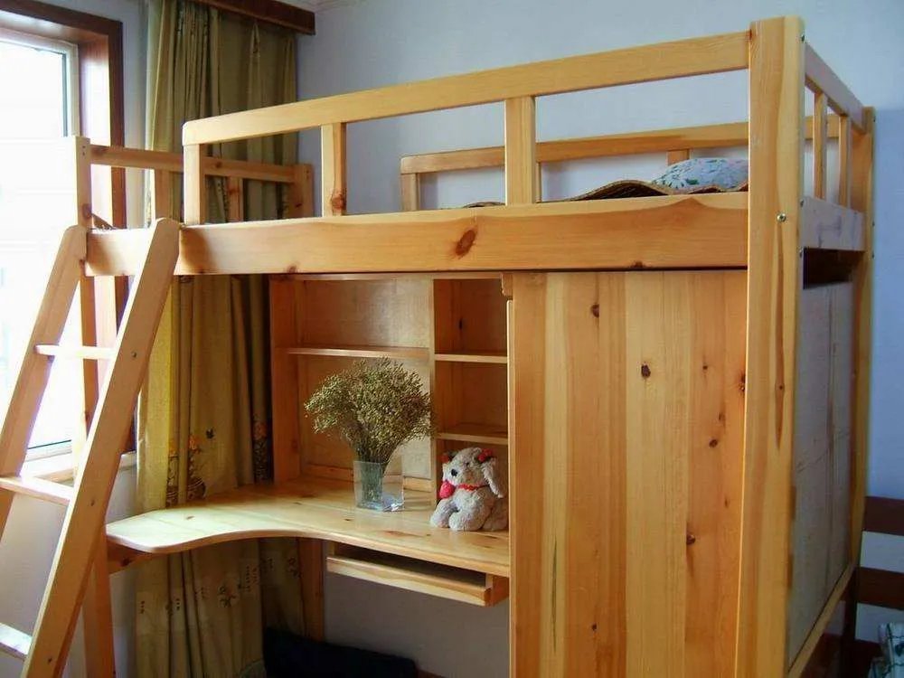 儿童高低床图片 儿童高低床选购技巧