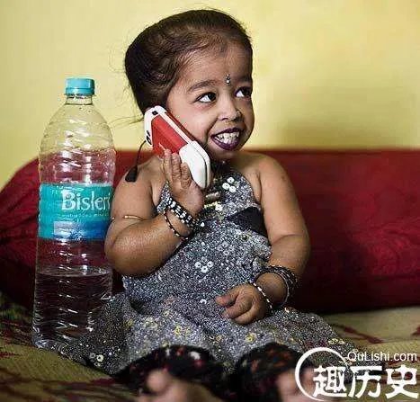 世界第一袖珍矮人钱德拉,第一女性袖珍人印度乔蒂·阿姆奇