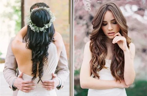 新娘长发造型图片大全 2017流行的新娘造型有哪些