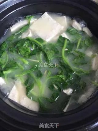 青菜豆腐汤