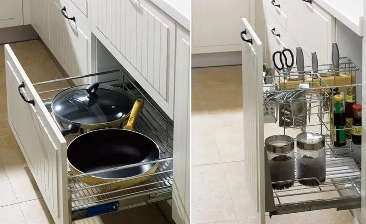 常见的橱柜拉篮尺寸有哪些？