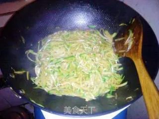 清清爽爽——萝卜丝炒肉