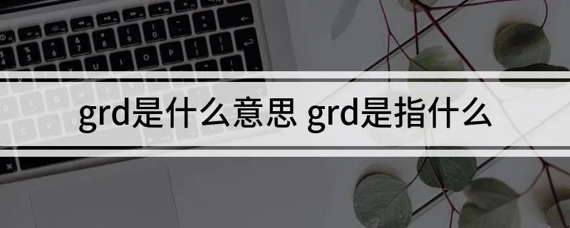 grd是什么意思 grd是指什么
