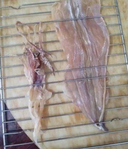 烤鱿鱼干的做法