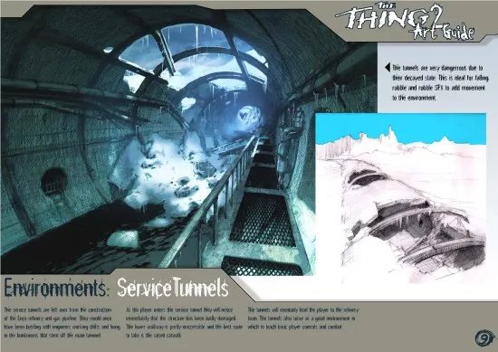 已取消《怪形2》游戏概念图曝光 突变怪物过于下饭