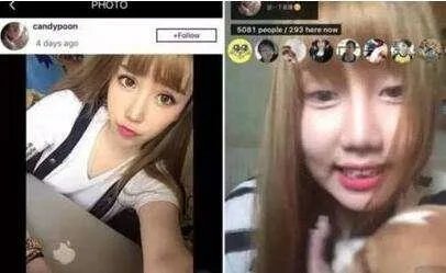 那些网红直播时误关美颜，会是什么样的效果？