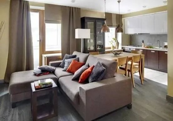 老公一直想不通沙发不靠墙怎么设计？看了这些案例就明白了！