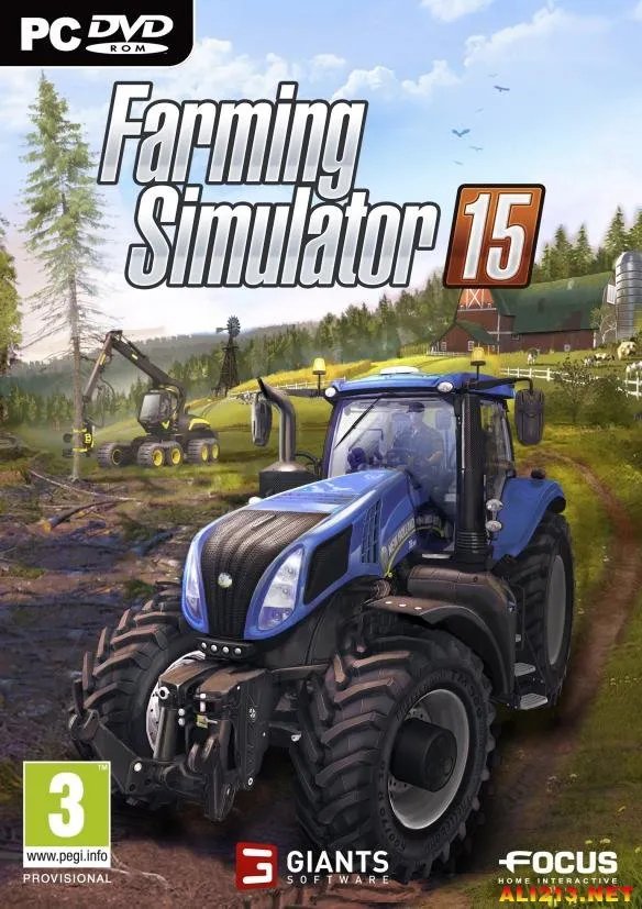 开农场走起！《模拟农场15(Farming Simulator 15)》PC官方中文正式版下载发布！