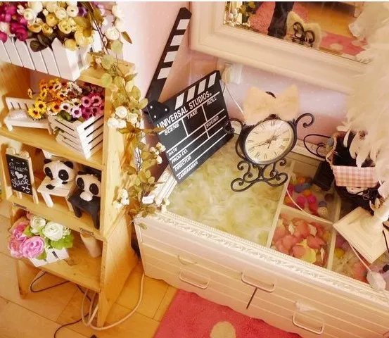 不可思议旧屋大整修 78平米蜜桃女孩的田园闺房