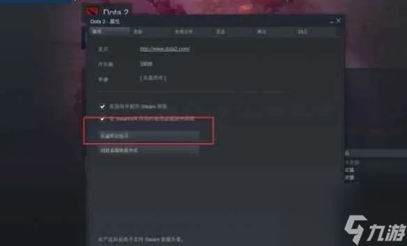 《dota2》国服启动项设置方法