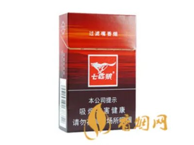 七匹狼香烟价格表图 七匹狼(纯典)5mg价格22元/包