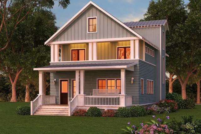 自建房怎么设计  2018新农村两层自建房图片欣赏