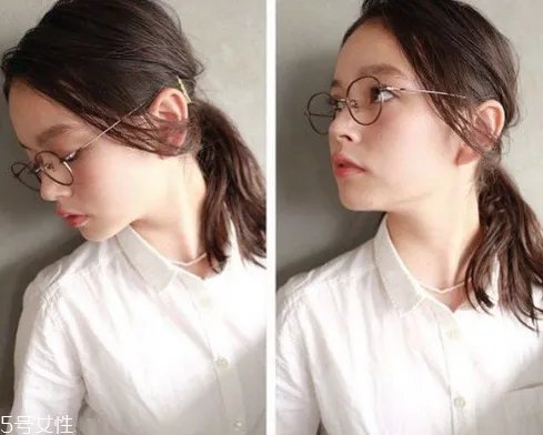 戴眼镜的女生适合什么发型 女生戴眼镜好看的发型