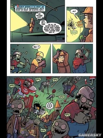 《植物大战僵尸》漫画曝光 首期限时免费