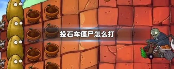 投石车僵尸怎么打