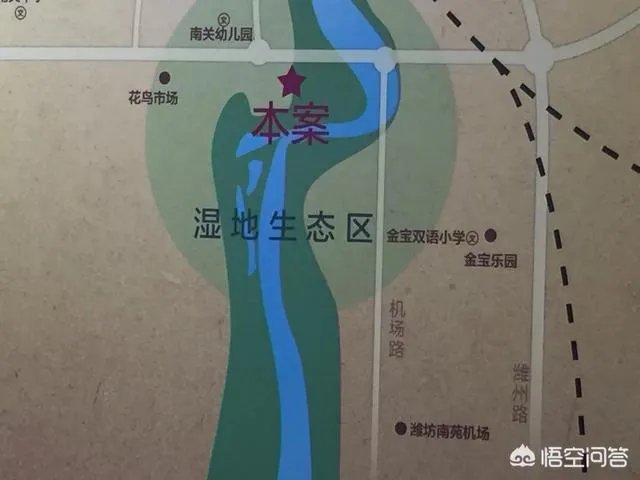 潍坊湿地公园在哪里？有多大？