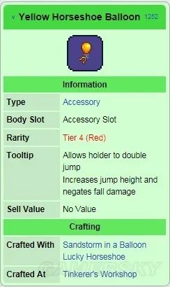 泰拉瑞亚 全饰品图文攻略