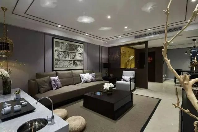 藏龙御景133㎡现代风格 Design By关永杰