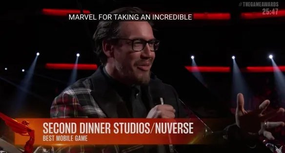 朝夕光年海外发行手游Marvel Snap获得TGA年度最佳手游