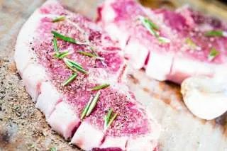 黑醋配香煎黑毛猪 Berkshire Pork Chop