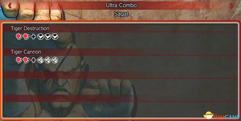 终极街霸4 全角色出招表一览 教你终极街霸4怎么出招