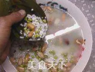 端午粽子——糯米花生咸肉粽