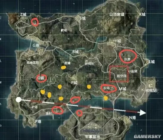 《和平精英》上分必备攻略 全地图资源分析与汇总