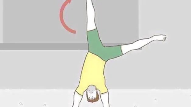 3种方法来做侧手翻