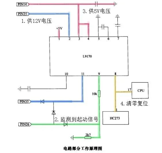 汽车ECU维修电路图图解  汽车ECU电路分析