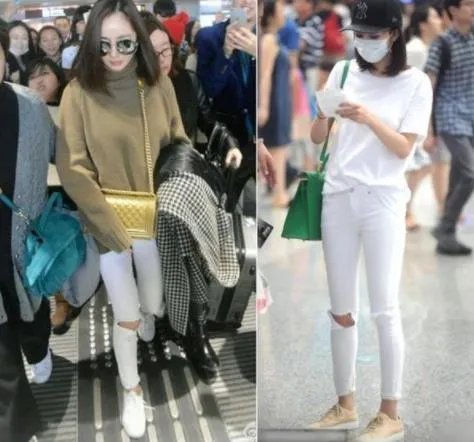 白色紧身衣尴尬图片:女人出门千万不要这样穿(图)