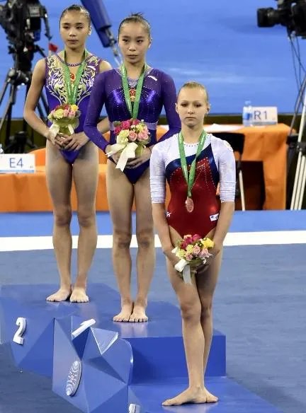 体操冠军姚金男有多美?