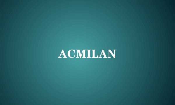 ACMILAN
