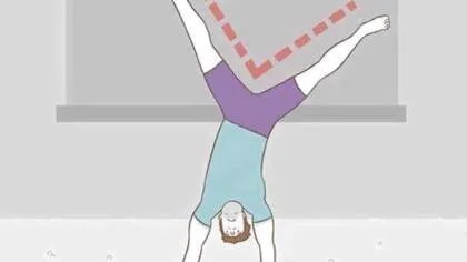 3种方法来做侧手翻