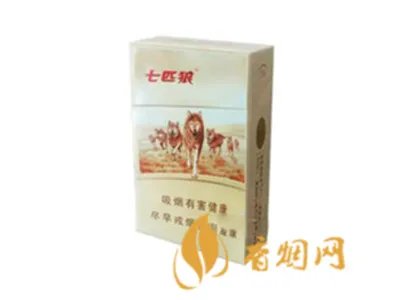 七匹狼香烟价格表图 七匹狼(纯典)5mg价格22元/包