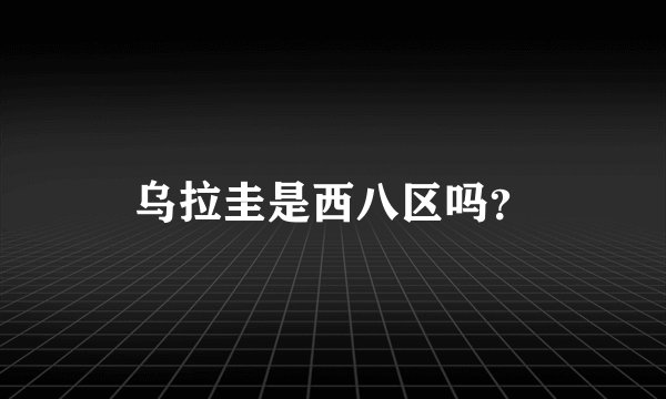 乌拉圭是西八区吗？