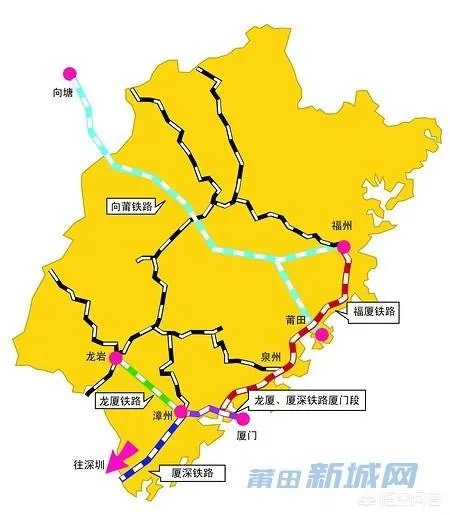 为什么福建没有铁路局?